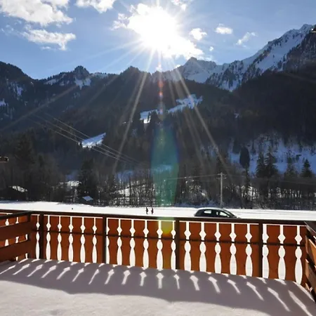 Apartamento Avec Terrasse Sud, Animaux Admis, Parking - Fr-1-692-72 Abondance